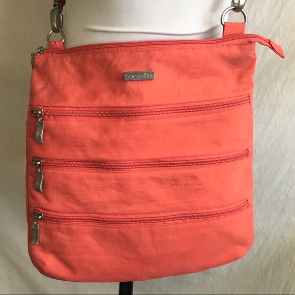 baggallini big zipper crossbody bag